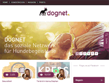Tablet Screenshot of dognet.de